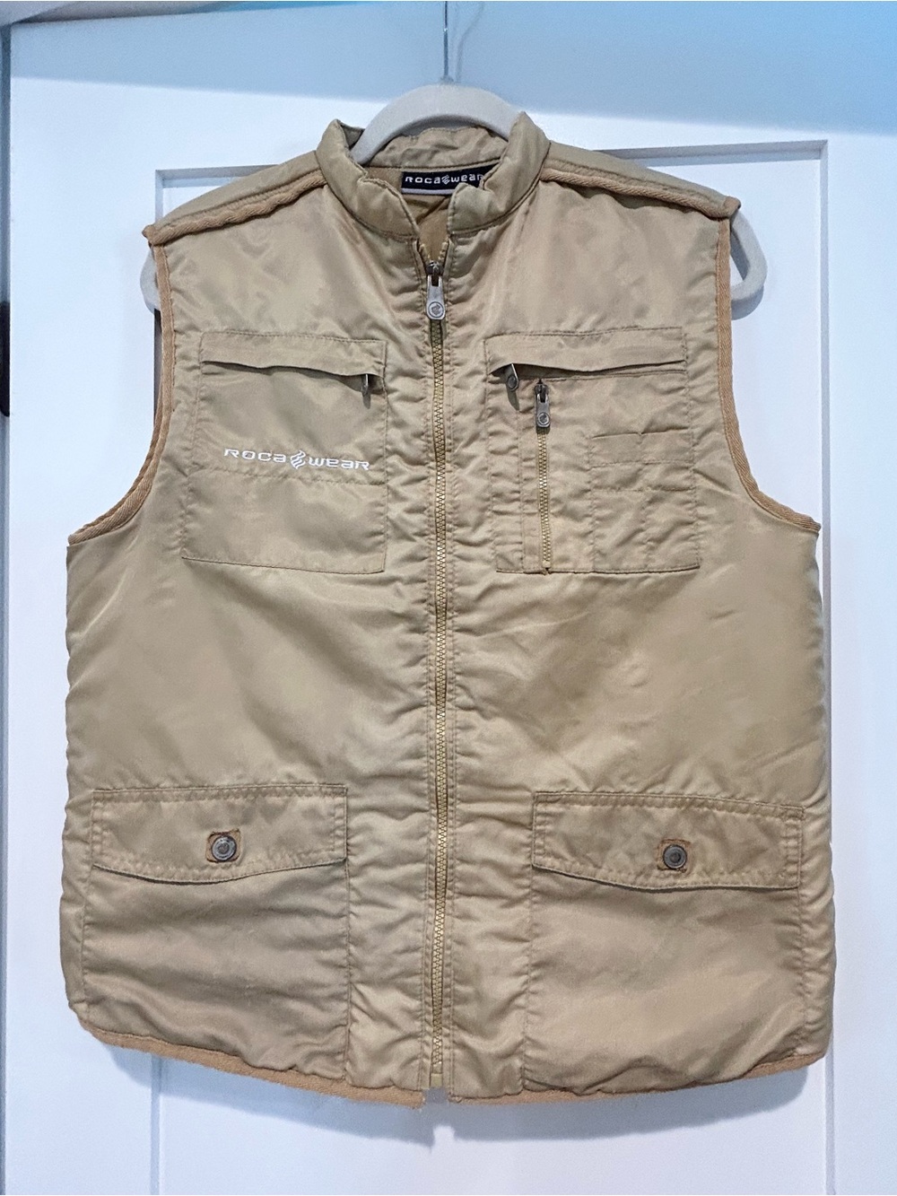 Vintage Y2K Rocawear Utility Puffer Vest